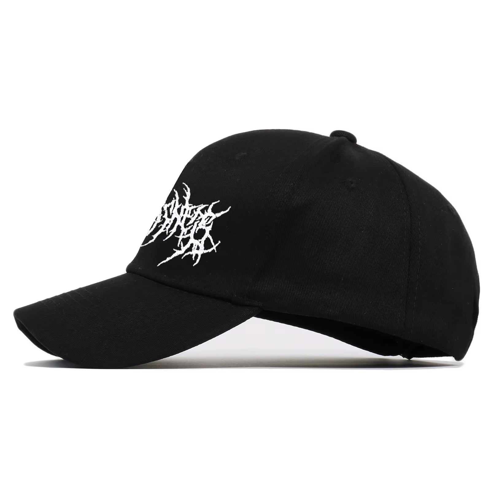 Gothic Street Punk Frauen Baseball Cap Cotton Fashion Embroidery Outdoor Sports Y2K Black Caps Men Women Soft Snapback Dad Hats